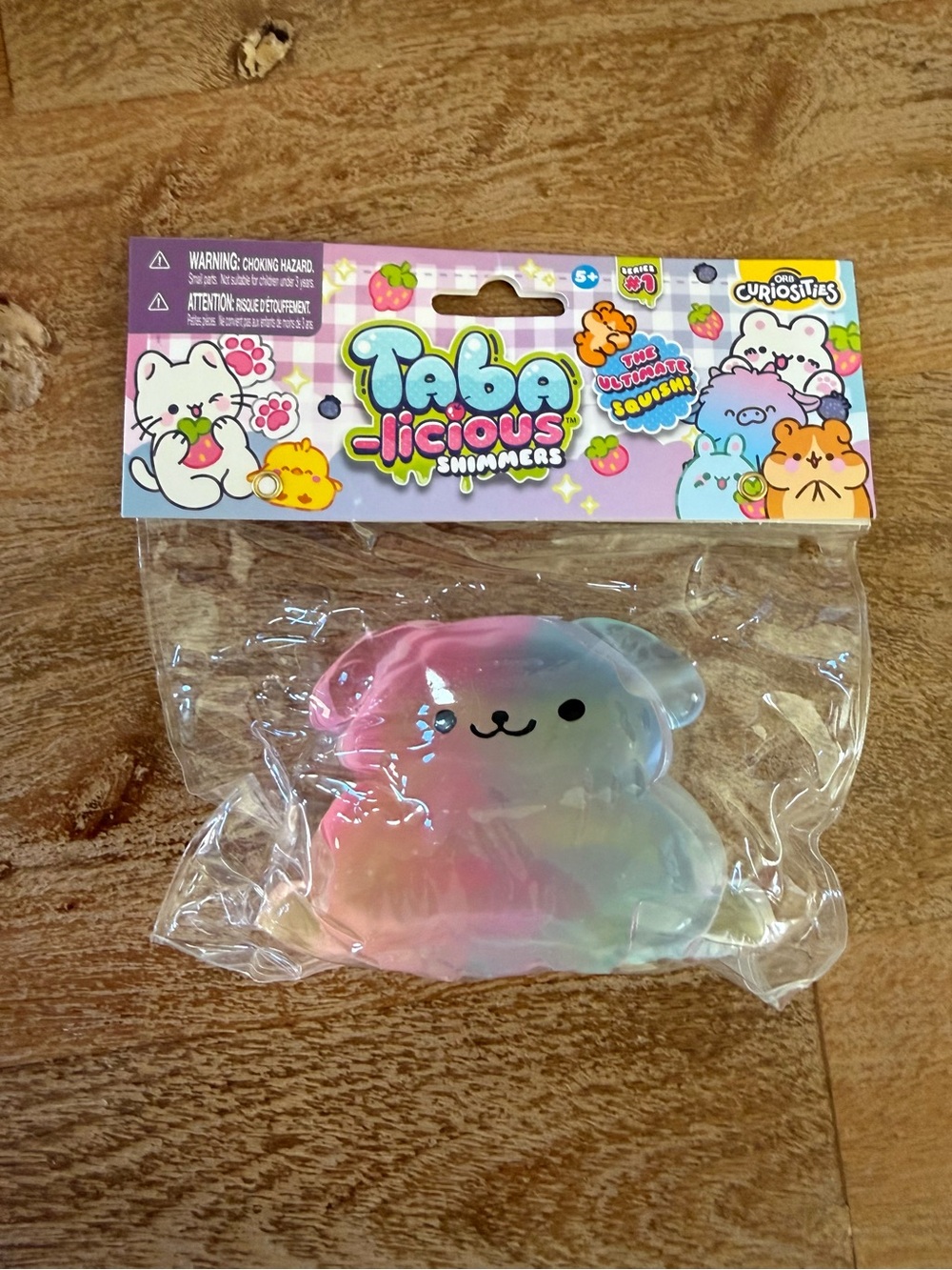 🌈TABA Shimmers Rainbow Bear Squishy 🌈